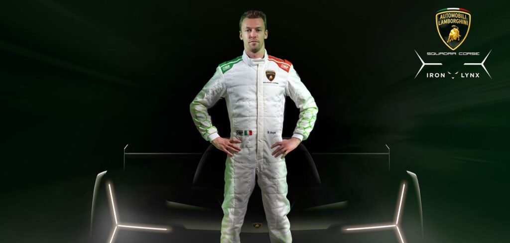 Daniil Kvyat joins Lamborghini Squadra Corse as factory driver