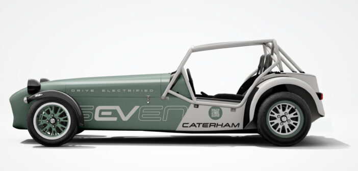 Caterham unveils all-electric EV Seven but aims to stay true to company DNA
