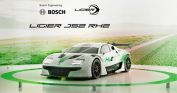 Bosch Engineering and Ligier Automotive present hydrogen vehicle at Le Mans 24 Hours