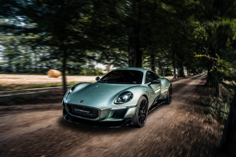 Caterham reveals Project V, an electric concept vehicle with a 200kW single motor