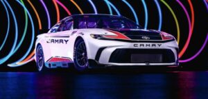 Toyota unveils Camry XSE race car for 2024 NASCAR Cup