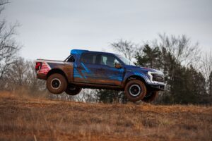 Ford truck demonstrates off-road potential of EVs