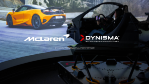 Dynisma becomes motion simulator partner for McLaren