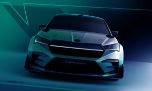 Škoda shows off Enyaq RS Race concept