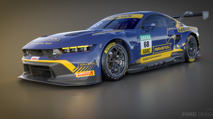 Ford Performance Motorsports and HRT Partner to debut Mustang GT3.