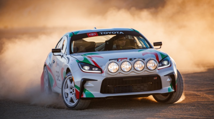 Toyota showcases the GR86 Rally Legacy concept at SEMA.