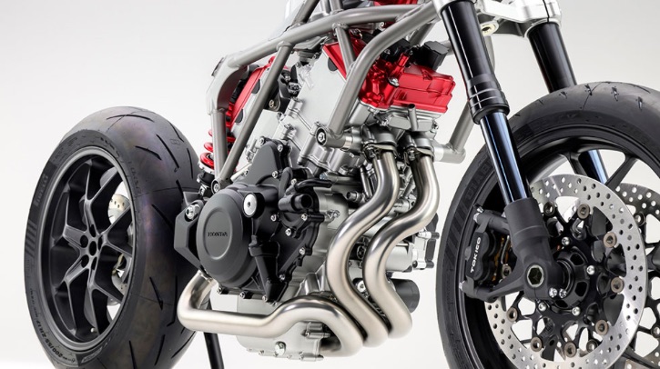 World’s first V3 motorcycle engine unveiled by Honda at EICMA 2024.
