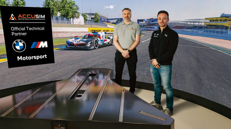 BMW M Motorsport selects AccuSim as its simulation partner BMW M Motorsport selects AccuSim as its simulation partner