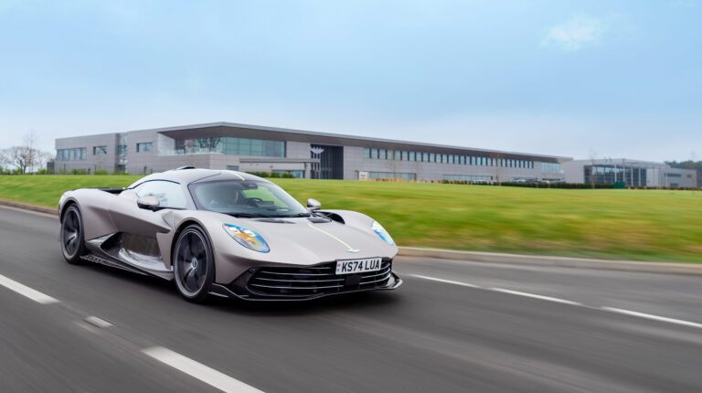 Final testing of Aston Martin’s Valhalla underway