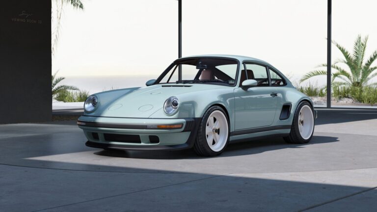 Singer reimagines the Porsche 911 Carrera Coupe.