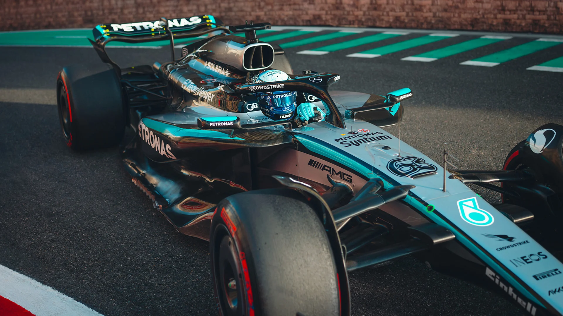 Mercedes-AMG Petronas F1 team debuts bio-based carbon fiber at