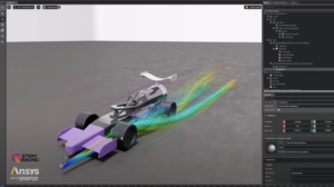Digital twin CFD experience by Synopsys and Nvidia Omniverse.