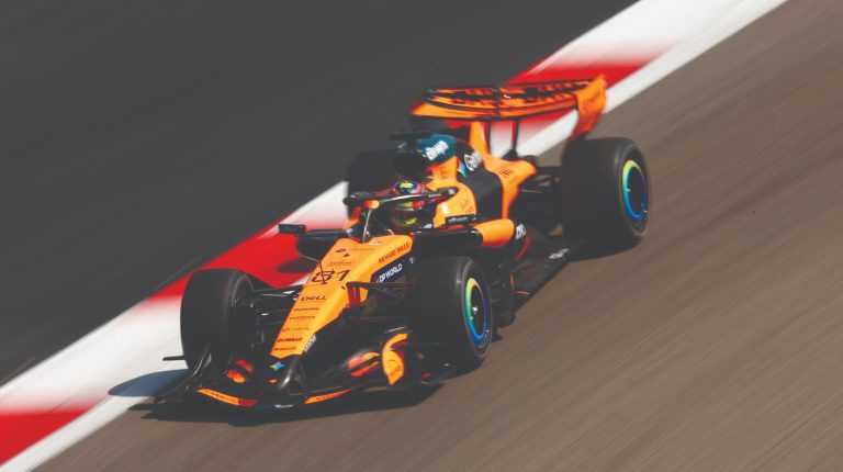 McLaren F1 on track.